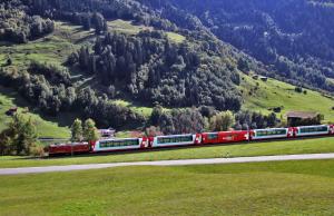 Les célèbres trains suisses